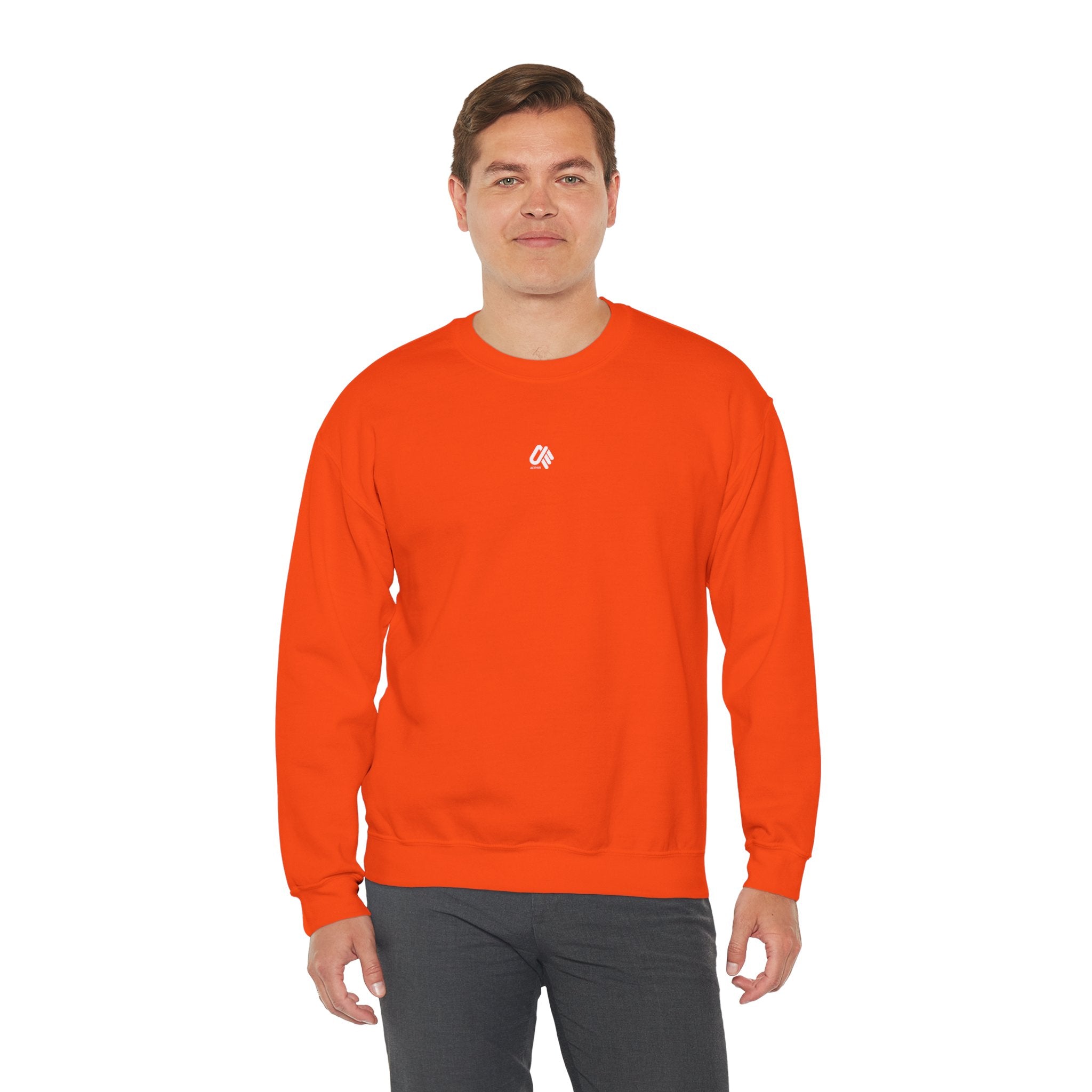 Eco-Friendly Crewneck Sweatshirt with Earthy Design