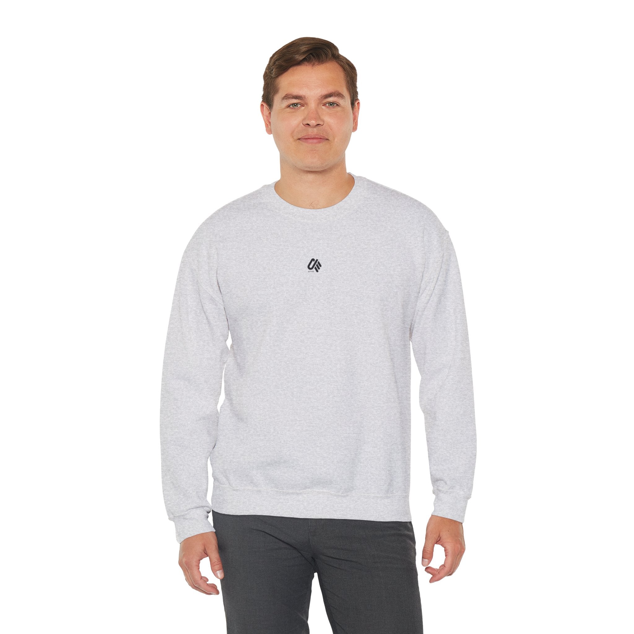 Eco-Friendly Crewneck Sweatshirt with Earthy Design