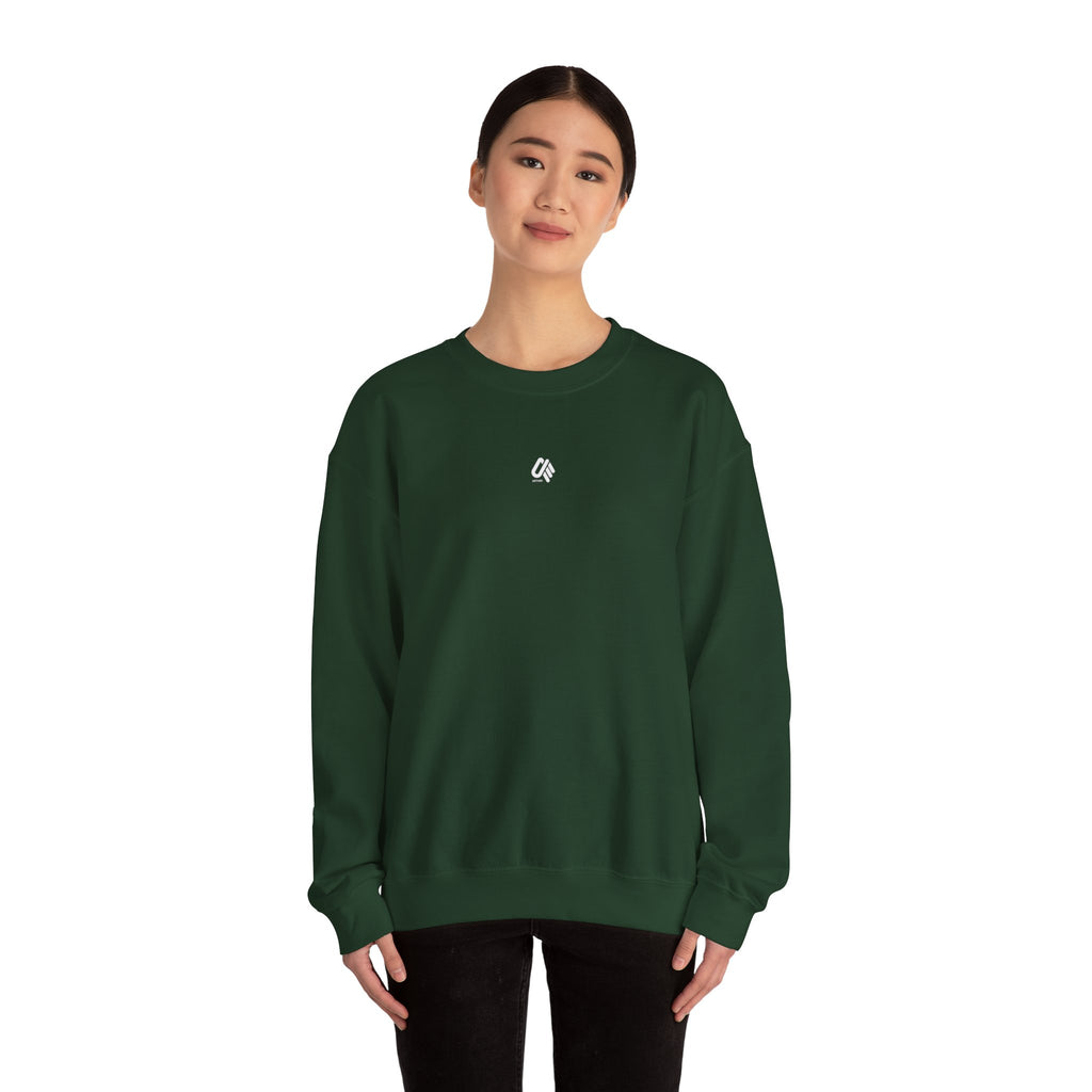 Eco-Friendly Crewneck Sweatshirt with Earthy Design