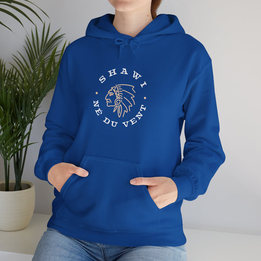 Shawi né du vent Unisex Heavy Blend™ Hooded Sweatshirt - Cozy & Stylish
