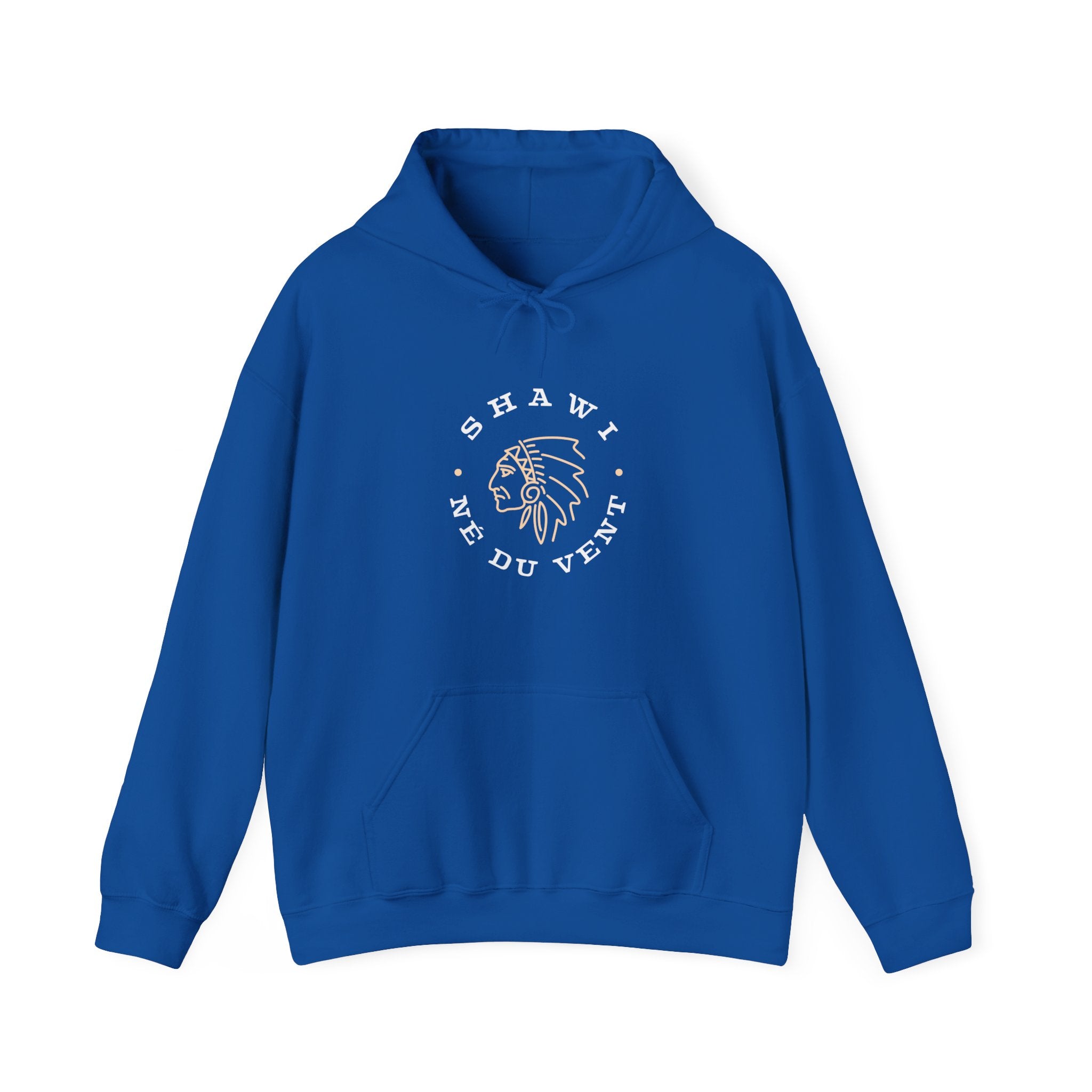 Shawi né du vent Unisex Heavy Blend™ Hooded Sweatshirt - Cozy & Stylish