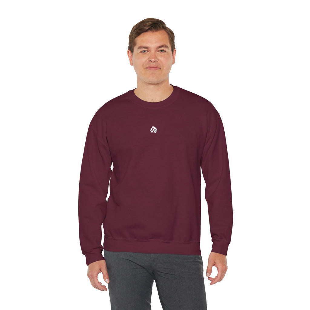 Eco-Friendly Crewneck Sweatshirt with Earthy Design