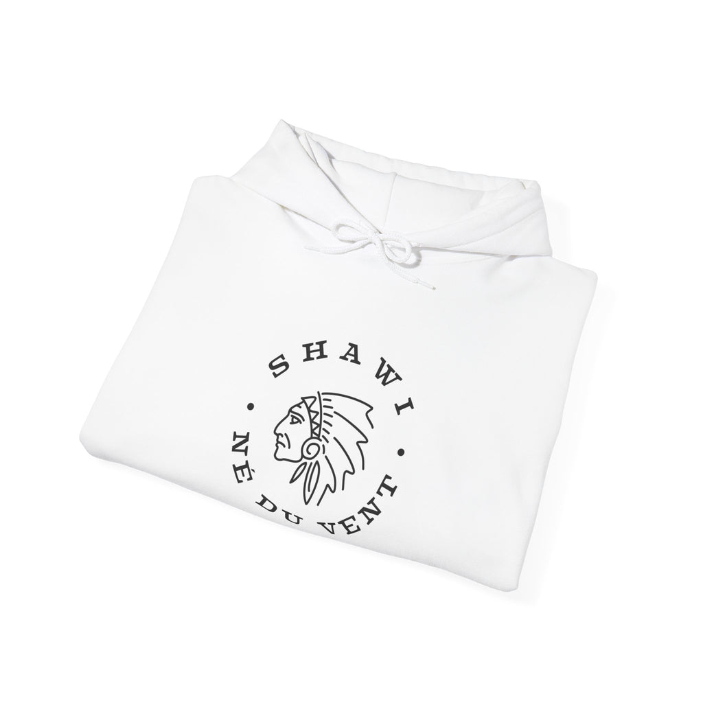 Shawi né du vent Unisex Heavy Blend™ Hooded Sweatshirt - Cozy & Stylish