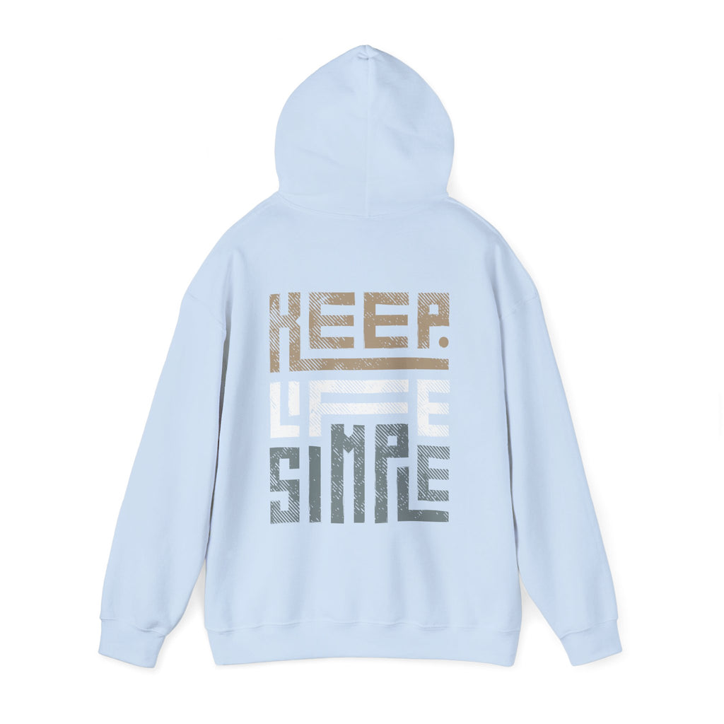 Keep It Simple Unisex Hoodie - Cozy Fashion for Minimalists