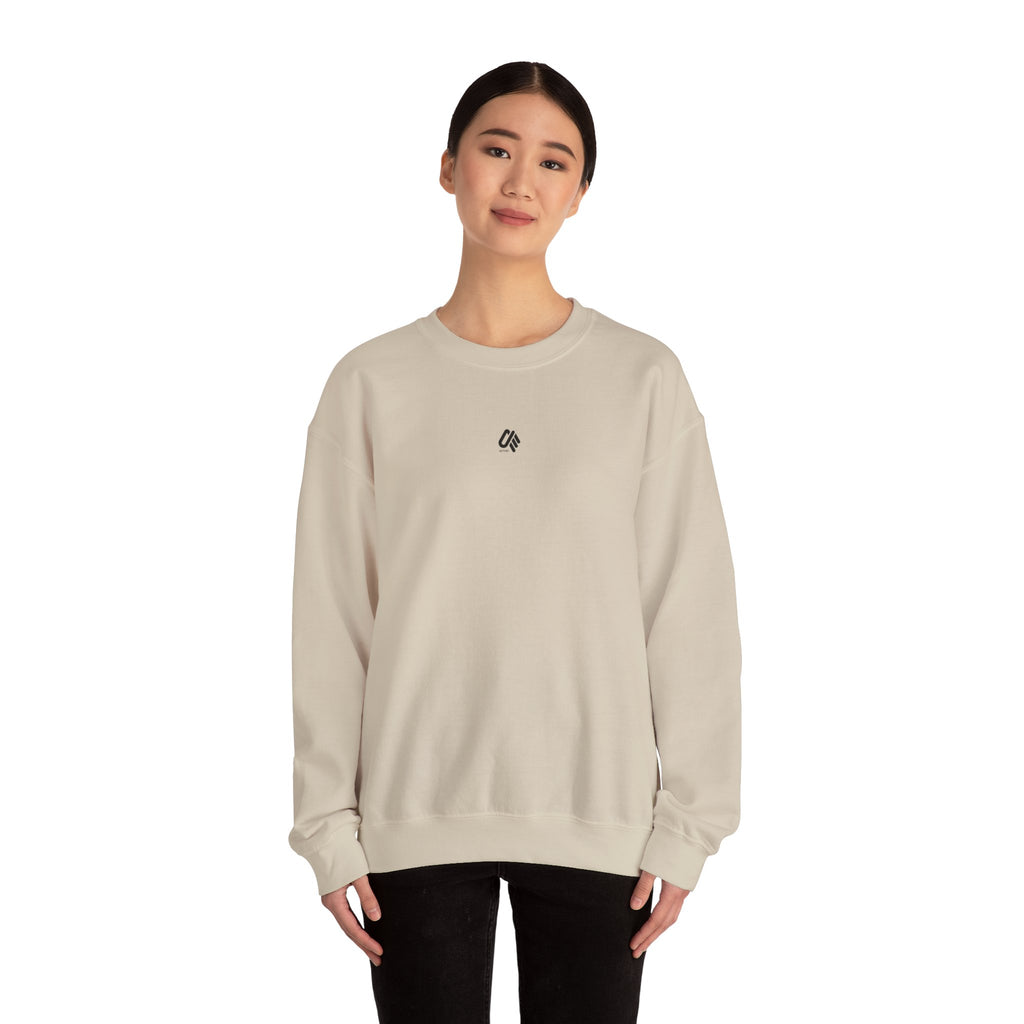 Eco-Friendly Crewneck Sweatshirt with Earthy Design