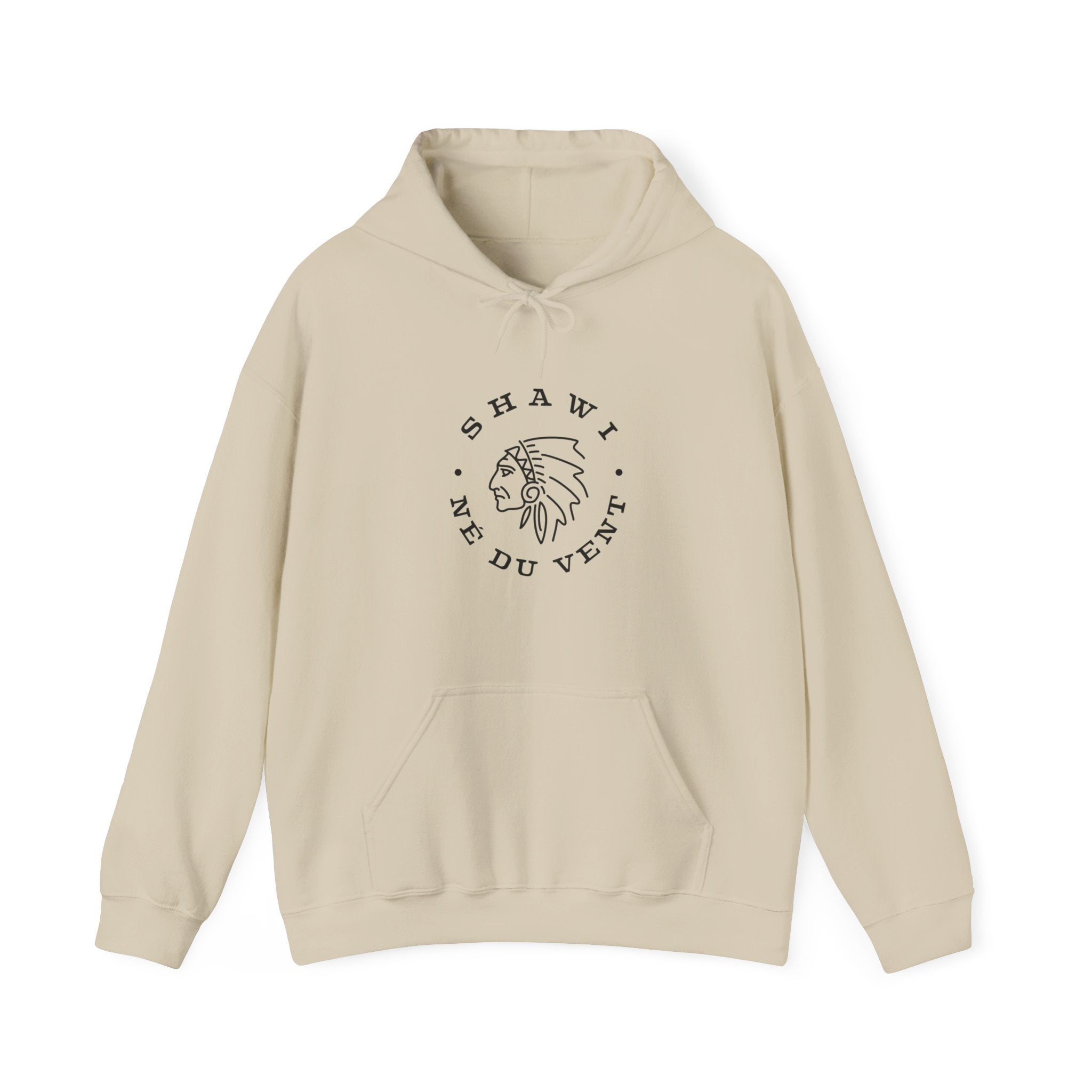 Shawi né du vent Unisex Heavy Blend™ Hooded Sweatshirt - Cozy & Stylish
