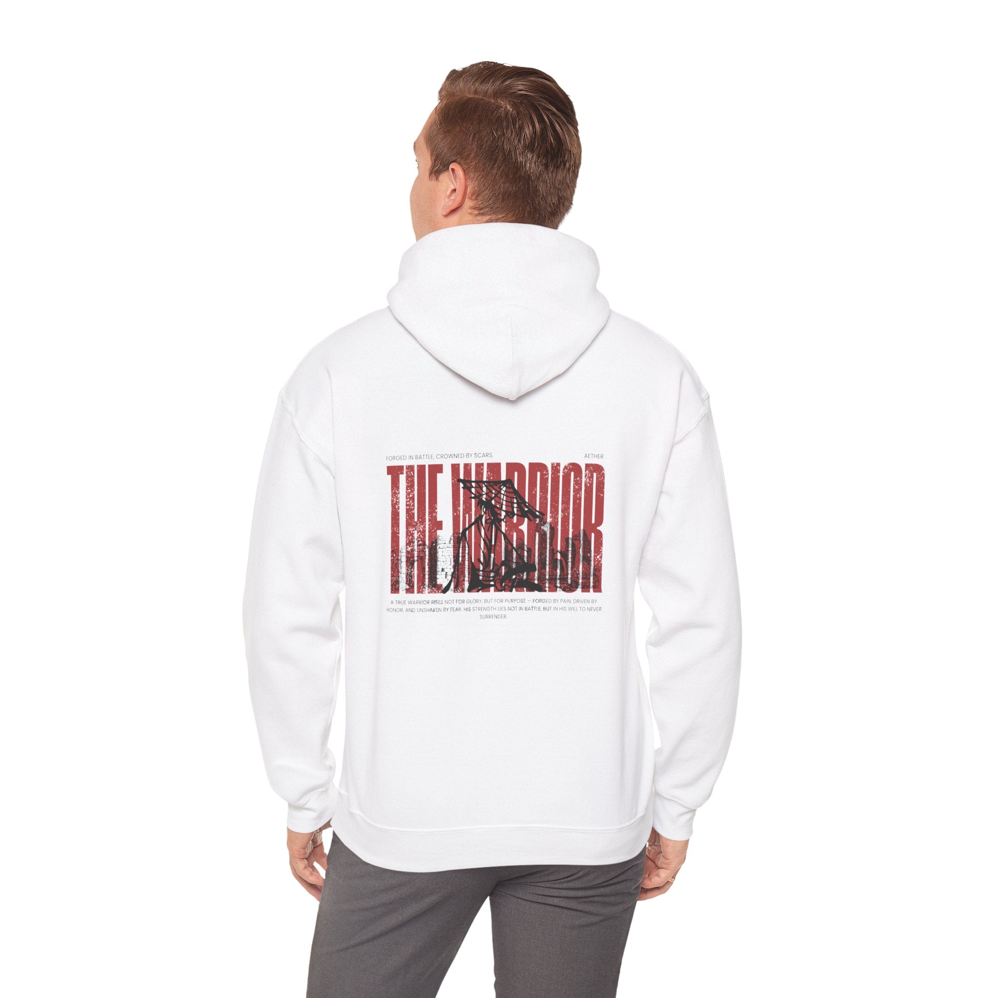 The Warrior Unisex Hoodie - Cozy Heavy Blend Sweatshirt