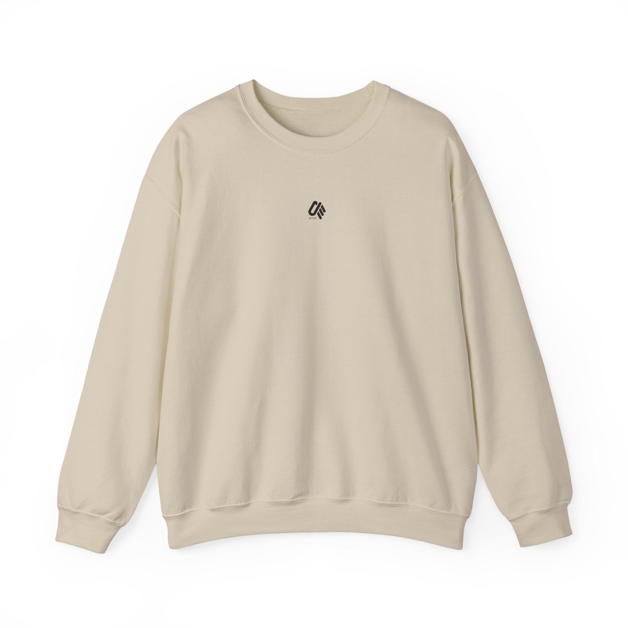 Eco-Friendly Crewneck Sweatshirt with Earthy Design