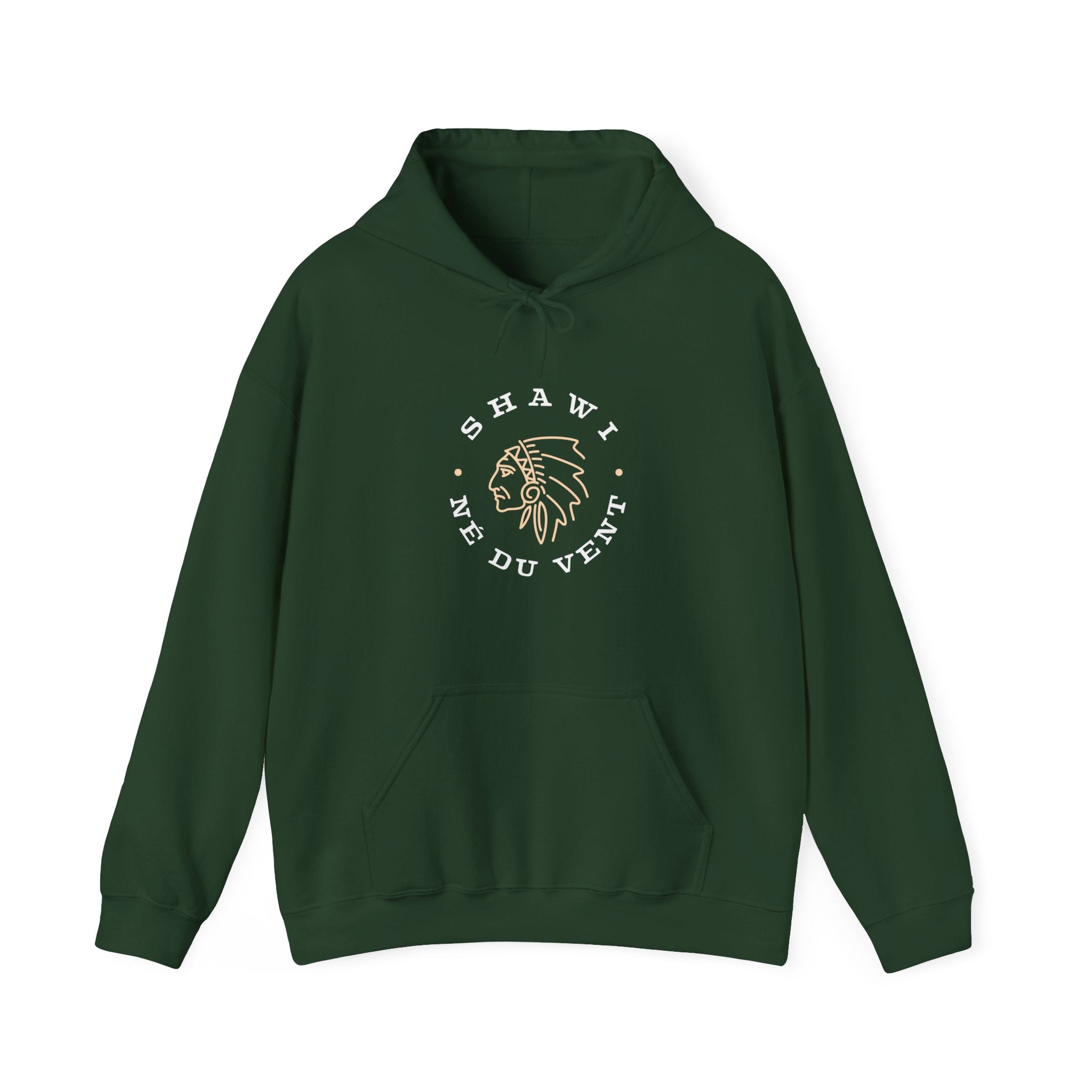 Shawi né du vent Unisex Heavy Blend™ Hooded Sweatshirt - Cozy & Stylish