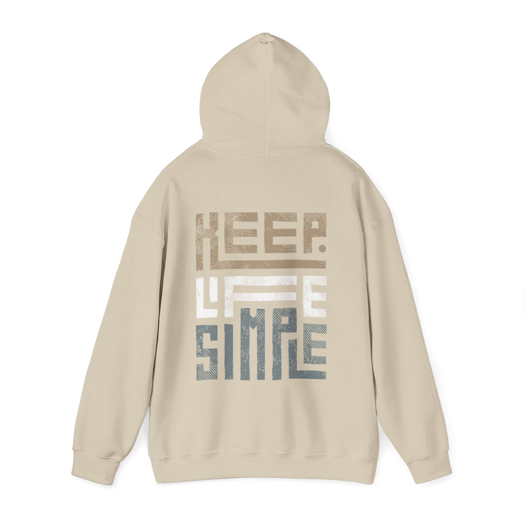 Keep It Simple Unisex Hoodie - Cozy Fashion for Minimalists