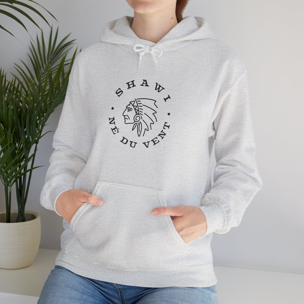Shawi né du vent Unisex Heavy Blend™ Hooded Sweatshirt - Cozy & Stylish