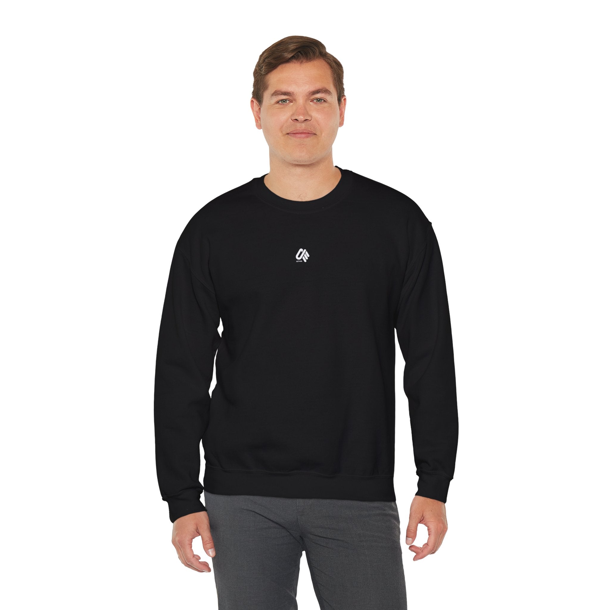 Eco-Friendly Crewneck Sweatshirt with Earthy Design