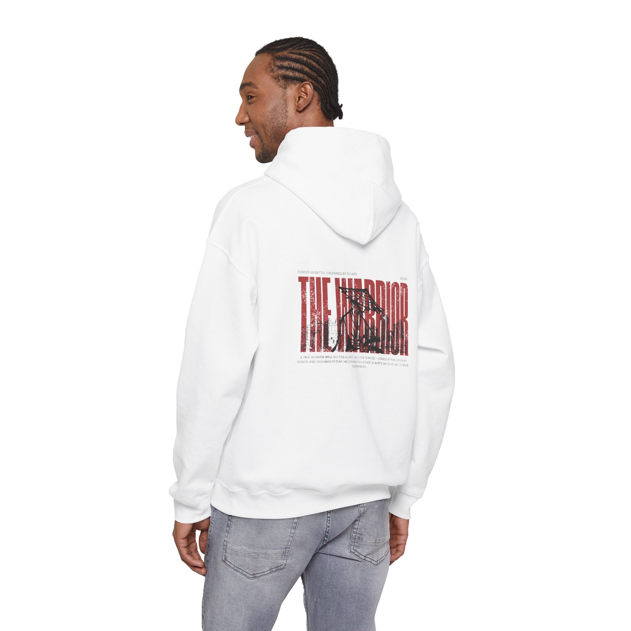 The Warrior Unisex Hoodie - Cozy Heavy Blend Sweatshirt