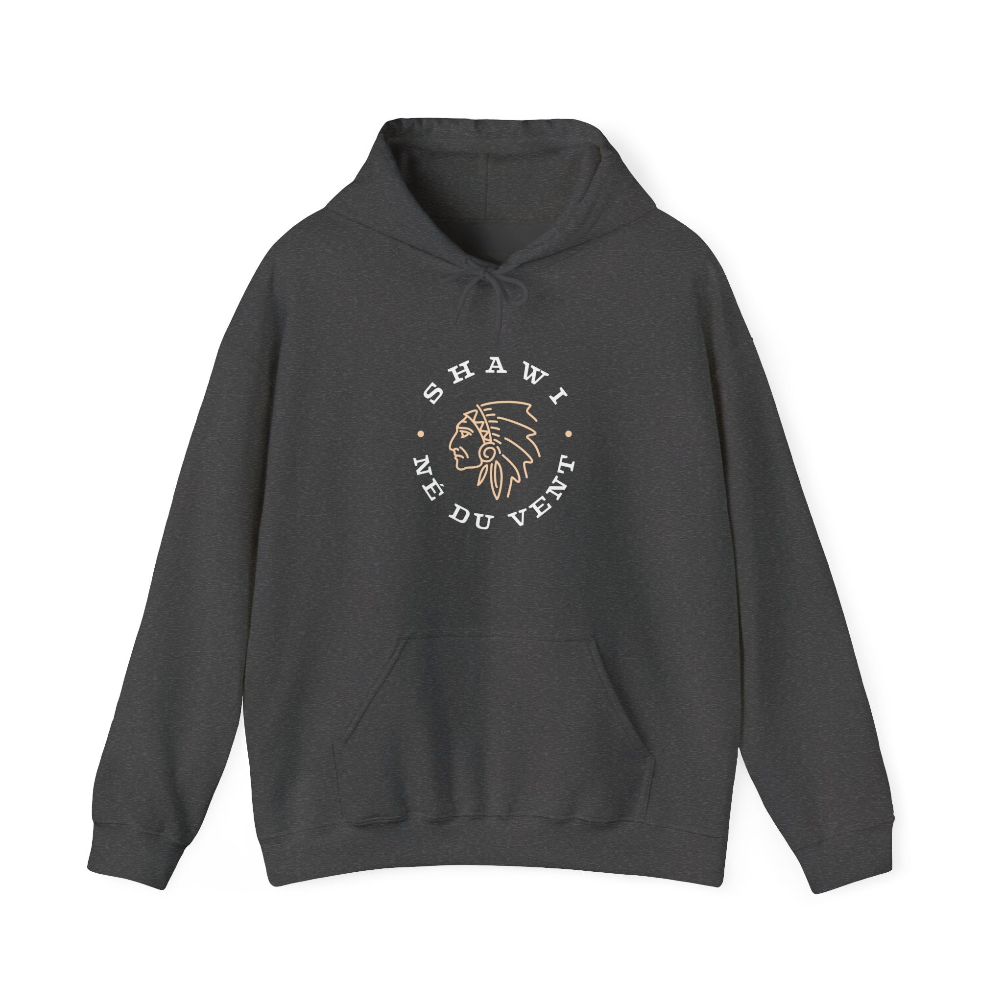 Shawi né du vent Unisex Heavy Blend™ Hooded Sweatshirt - Cozy & Stylish