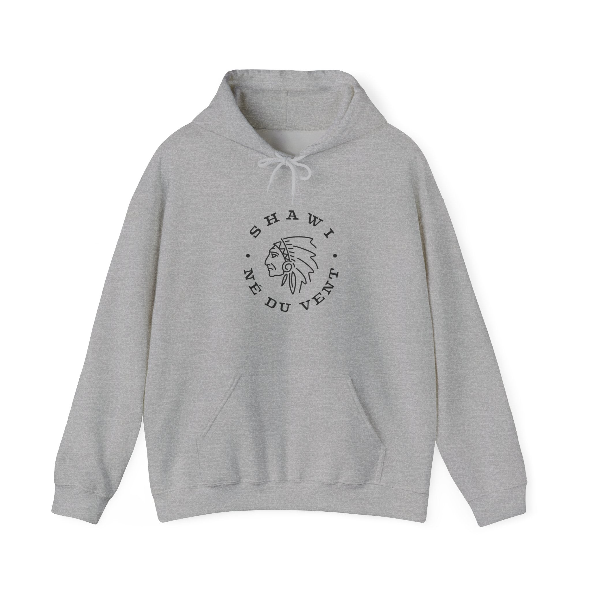 Shawi né du vent Unisex Heavy Blend™ Hooded Sweatshirt - Cozy & Stylish