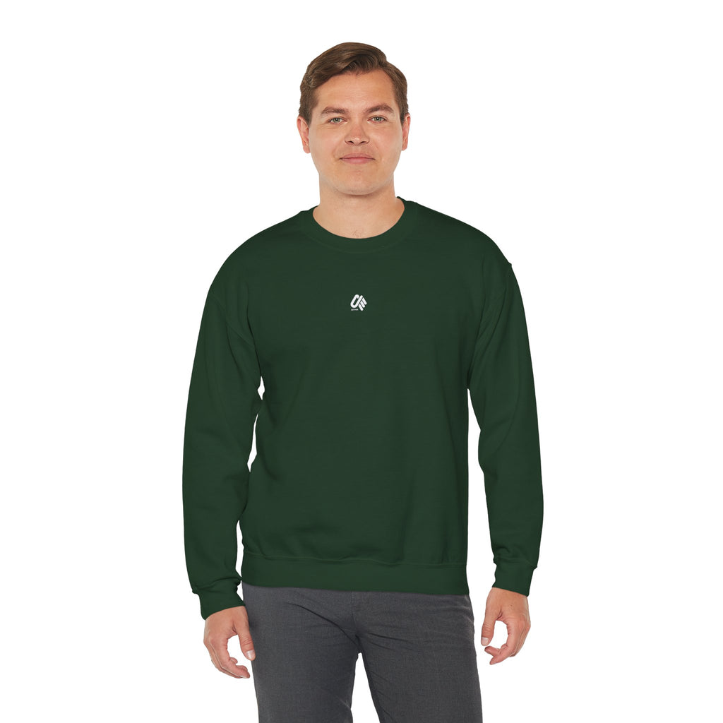 Eco-Friendly Crewneck Sweatshirt with Earthy Design