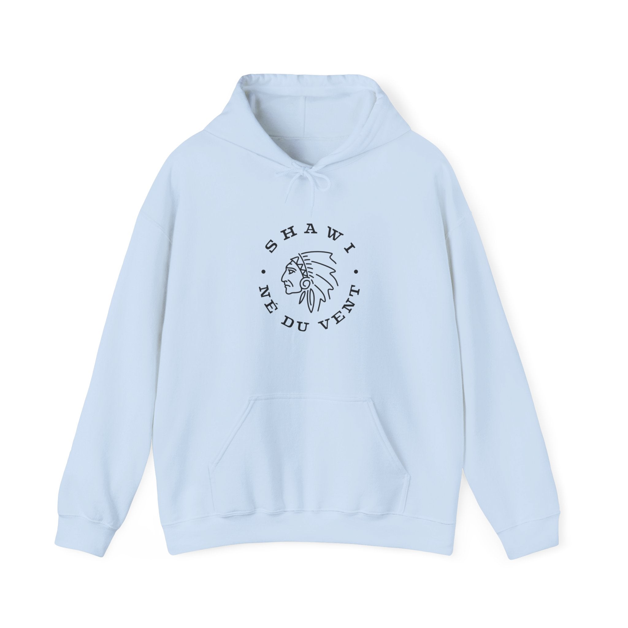 Shawi né du vent Unisex Heavy Blend™ Hooded Sweatshirt - Cozy & Stylish