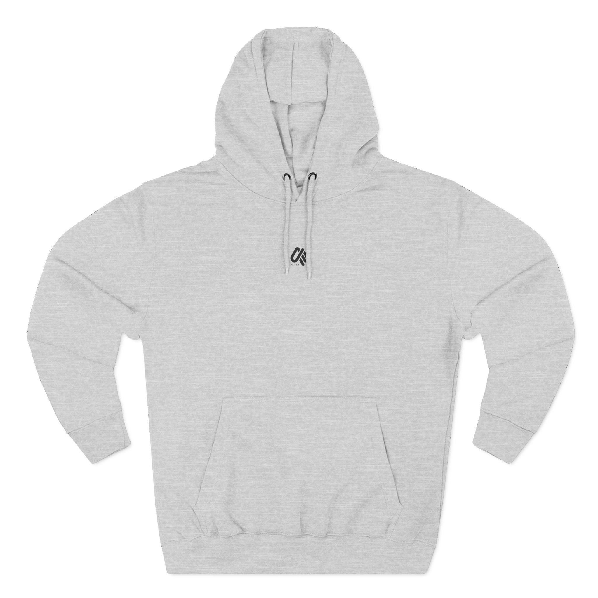 Cozy Three-Panel Fleece Hoodie for All Seasons