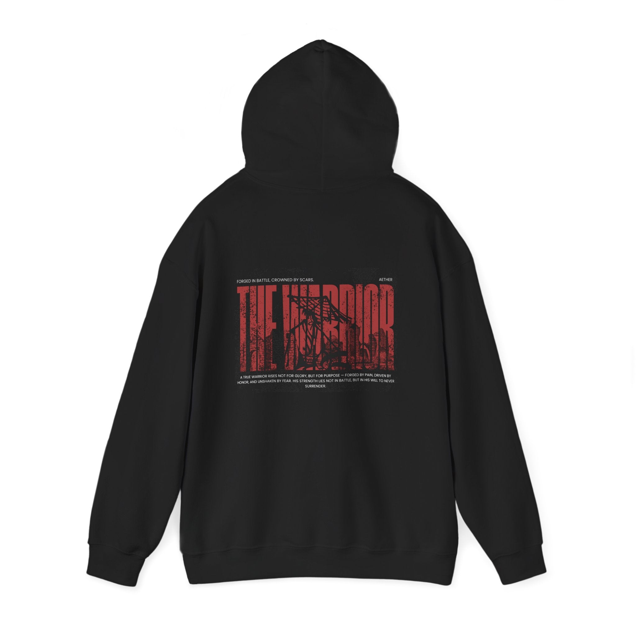 The Warrior Unisex Hoodie - Cozy Heavy Blend Sweatshirt