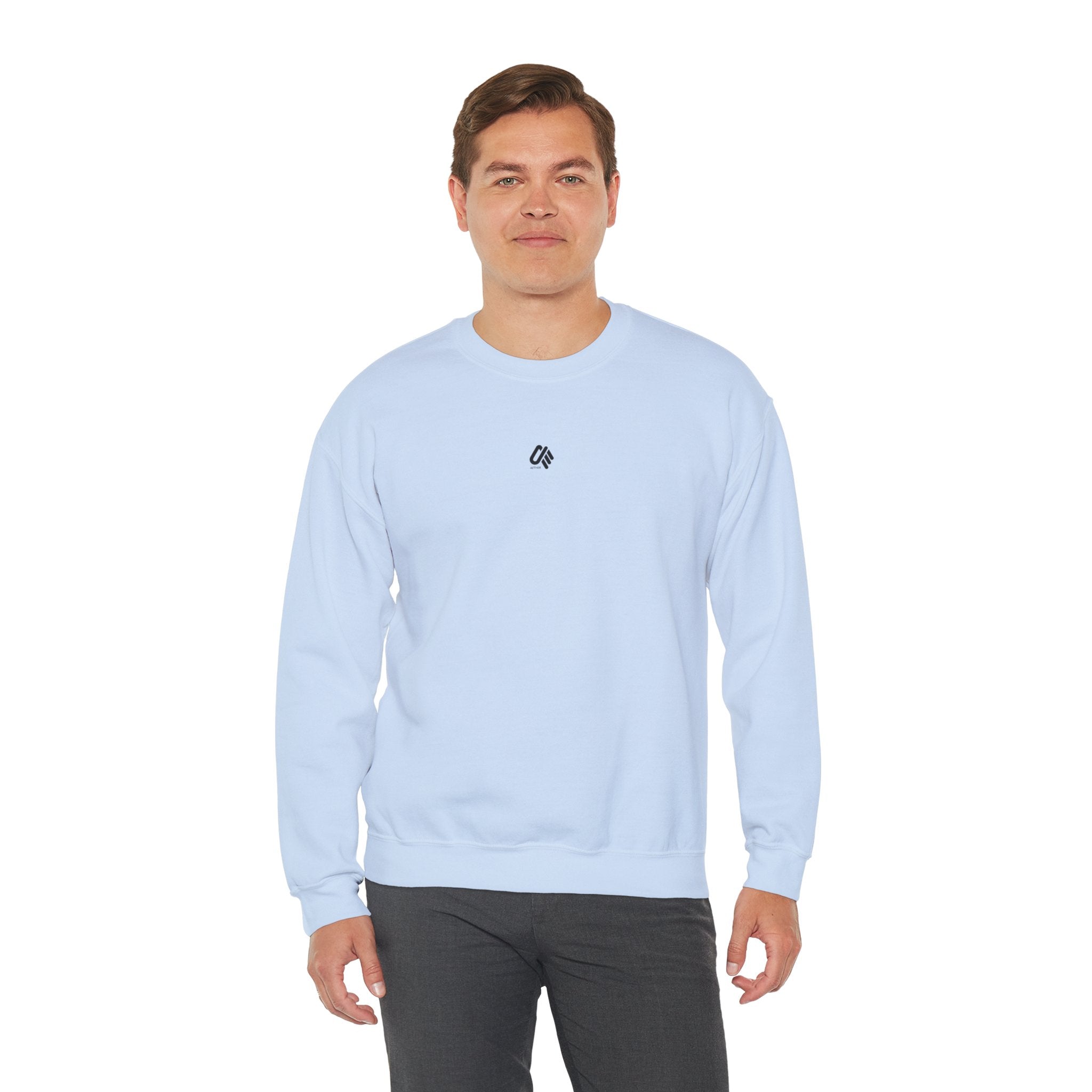 Eco-Friendly Crewneck Sweatshirt with Earthy Design
