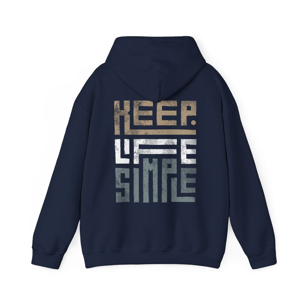 Keep It Simple Unisex Hoodie - Cozy Fashion for Minimalists
