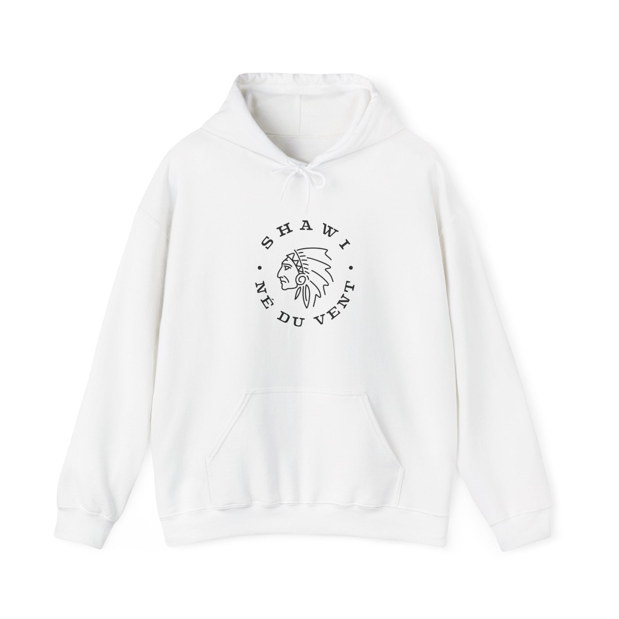 Shawi né du vent Unisex Heavy Blend™ Hooded Sweatshirt - Cozy & Stylish