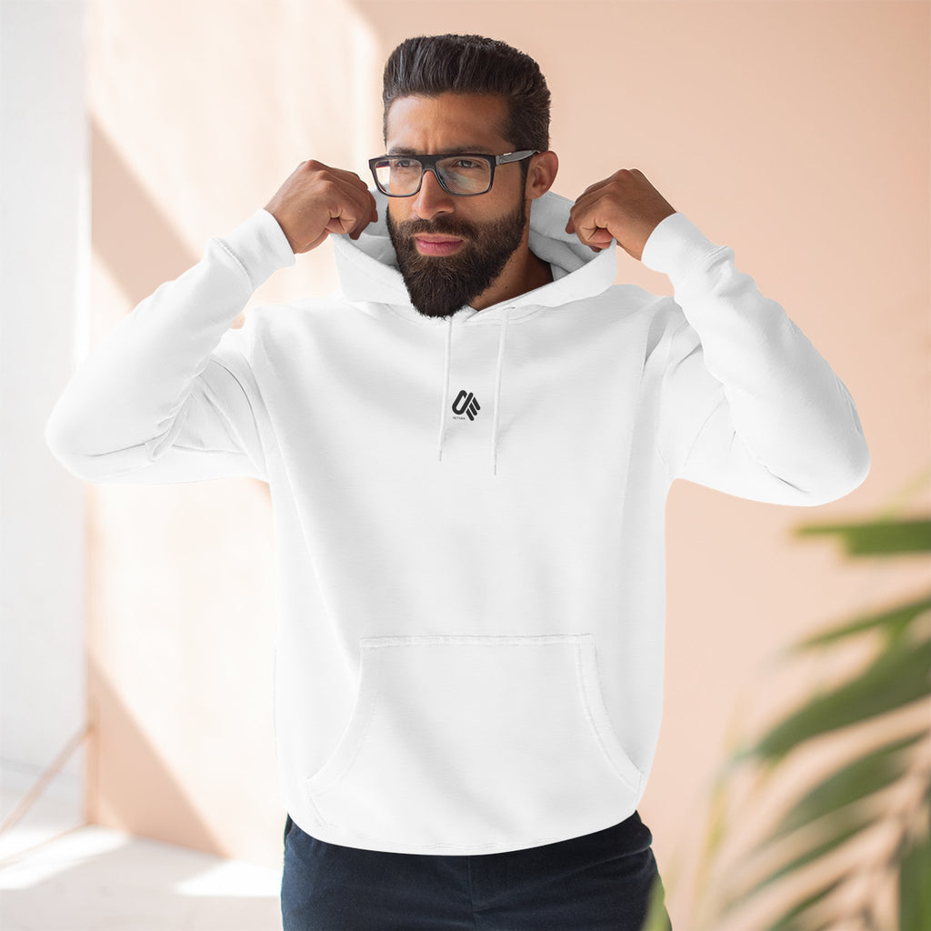 Cozy Three-Panel Fleece Hoodie for All Seasons