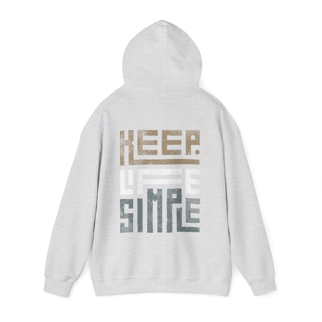 Keep It Simple Unisex Hoodie - Cozy Fashion for Minimalists