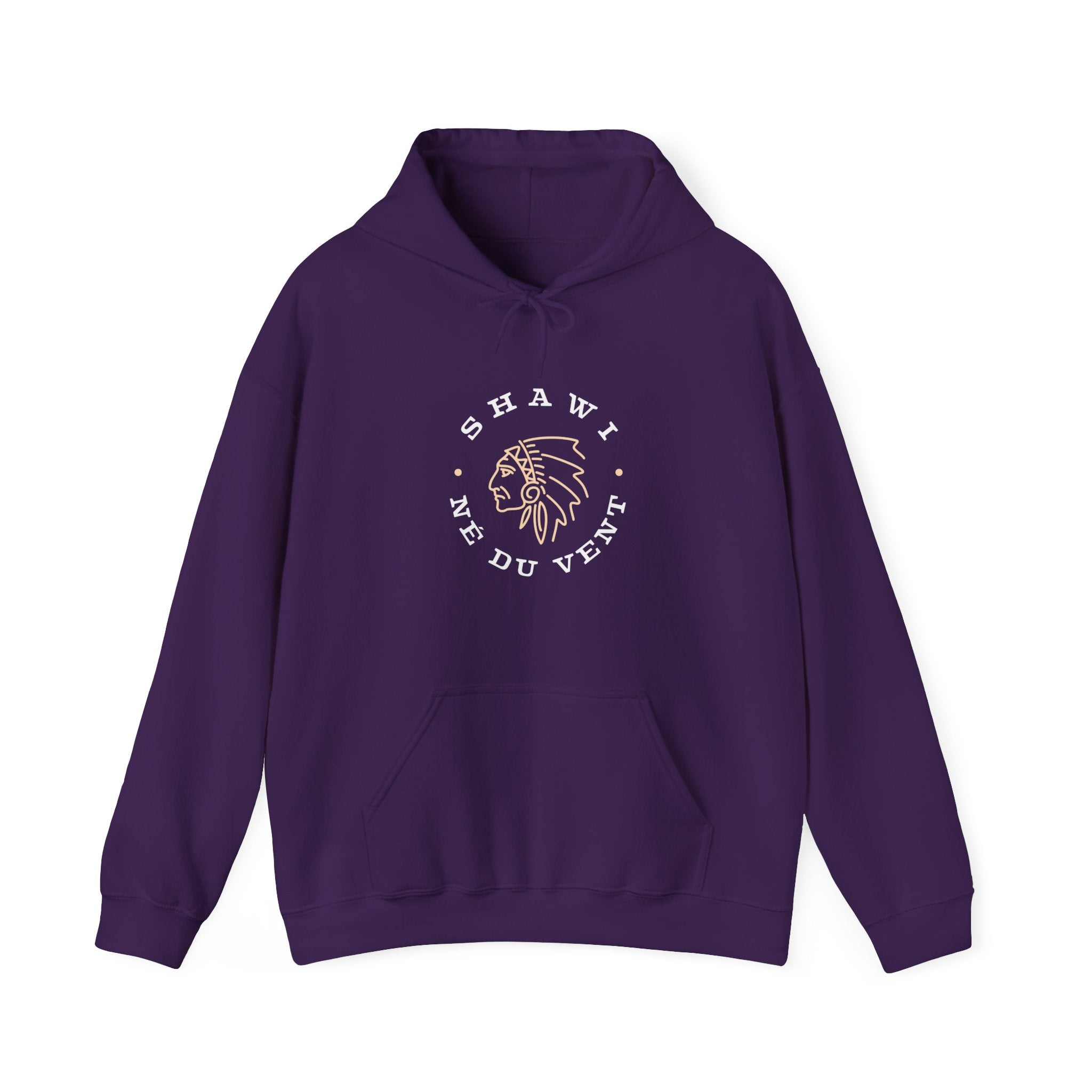 Shawi né du vent Unisex Heavy Blend™ Hooded Sweatshirt - Cozy & Stylish