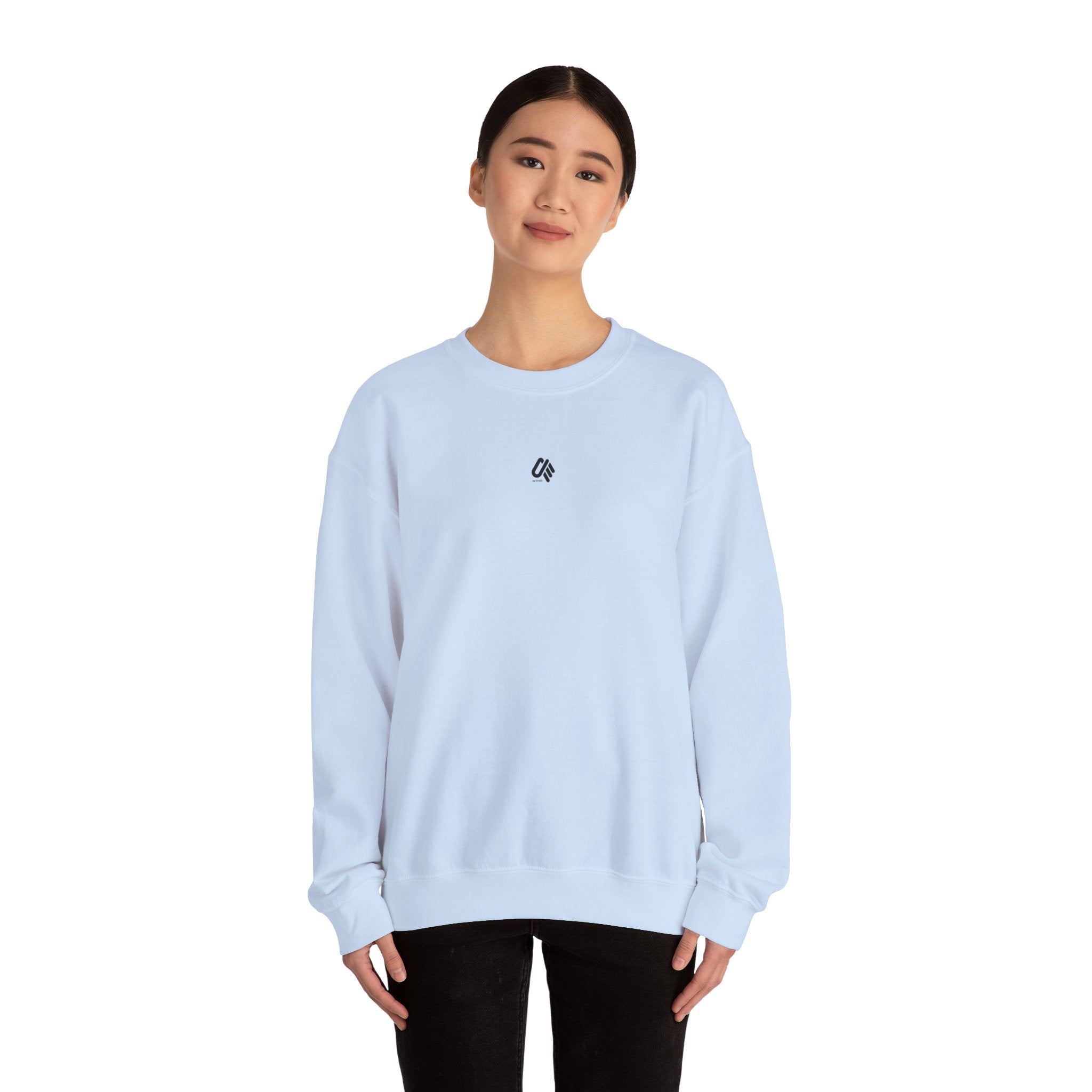 Eco-Friendly Crewneck Sweatshirt with Earthy Design