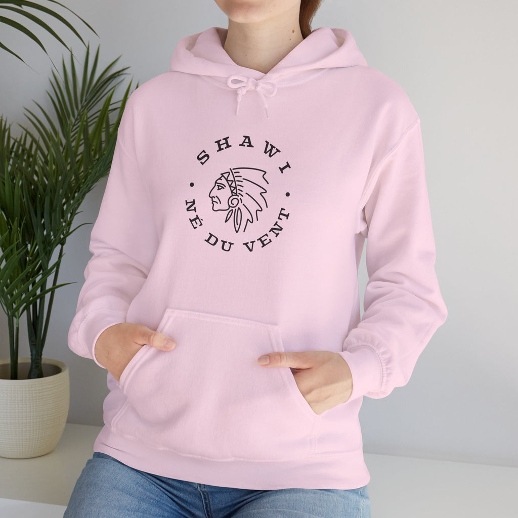 Shawi né du vent Unisex Heavy Blend™ Hooded Sweatshirt - Cozy & Stylish