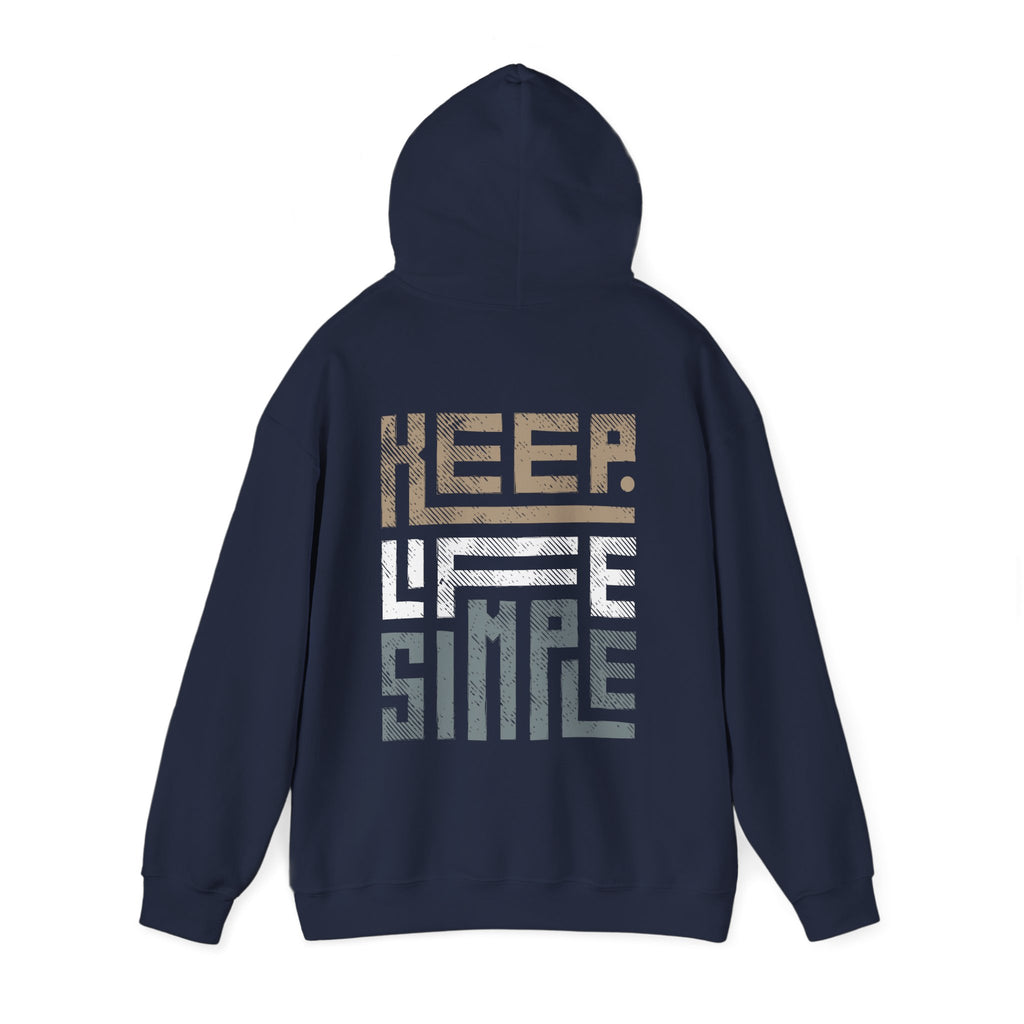 Keep It Simple Unisex Hoodie - Cozy Fashion for Minimalists