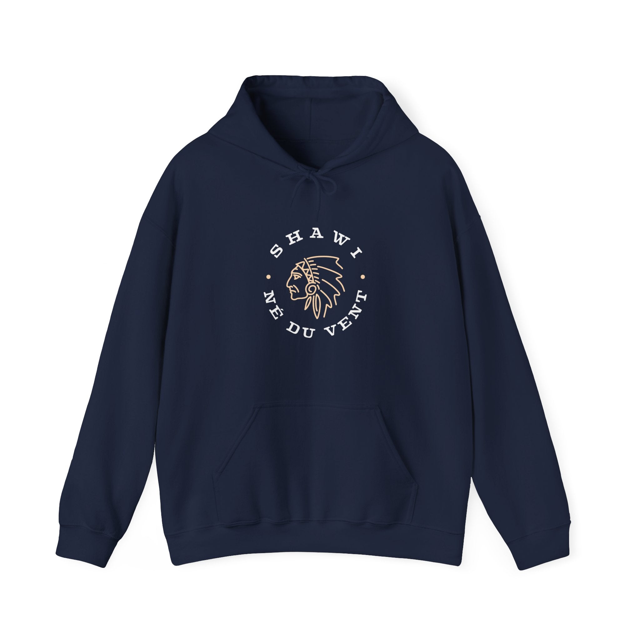 Shawi né du vent Unisex Heavy Blend™ Hooded Sweatshirt - Cozy & Stylish