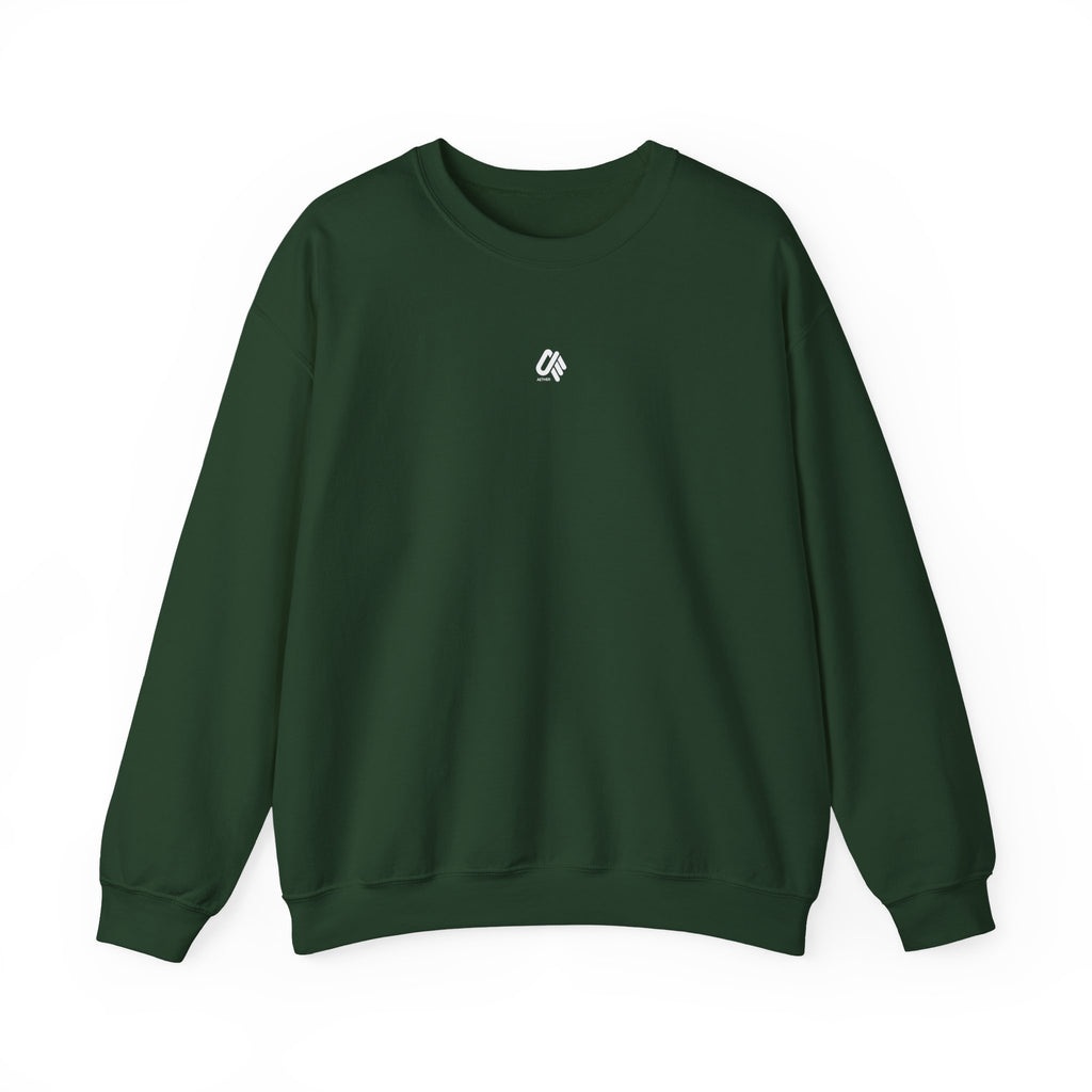 Eco-Friendly Crewneck Sweatshirt with Earthy Design