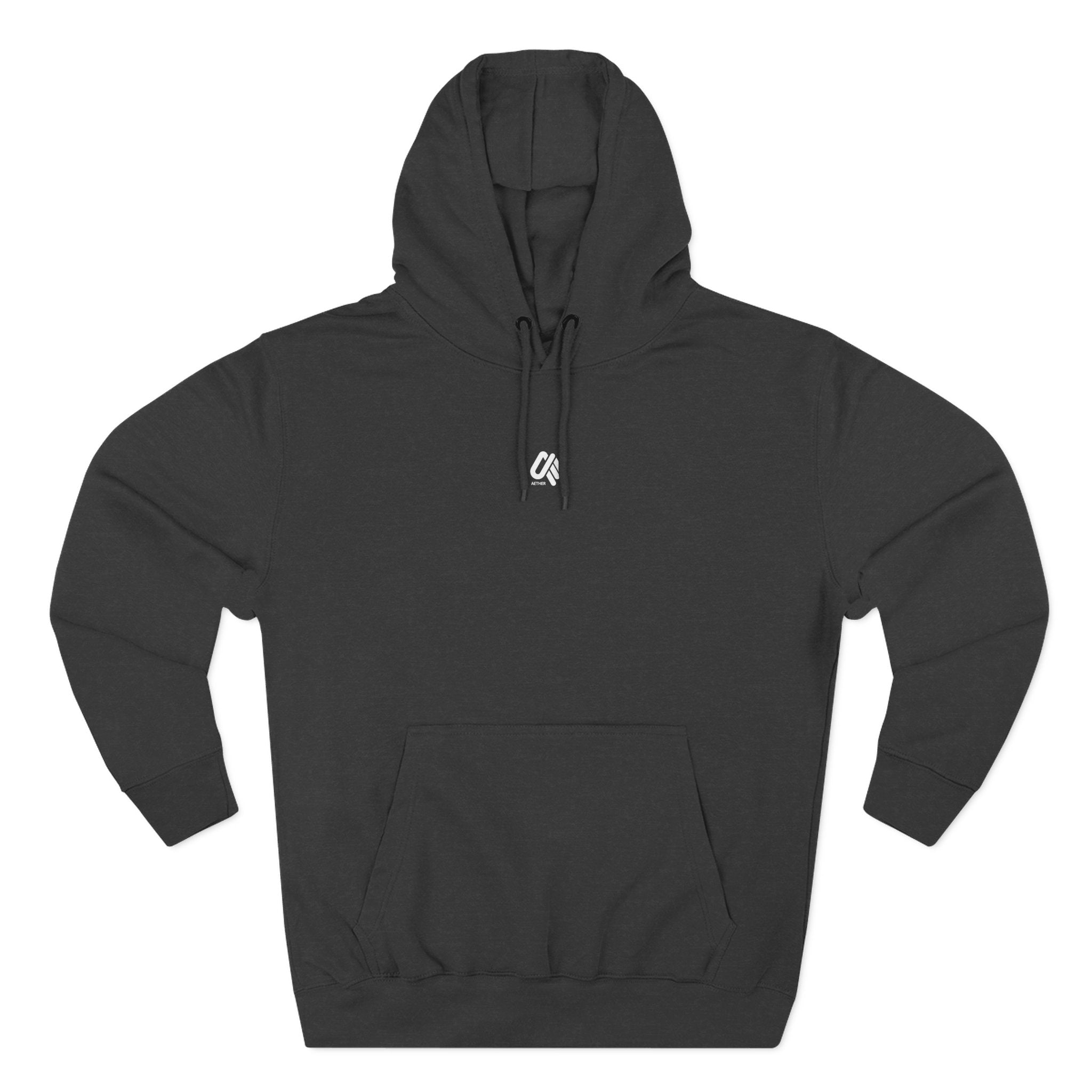 Cozy Three-Panel Fleece Hoodie for All Seasons