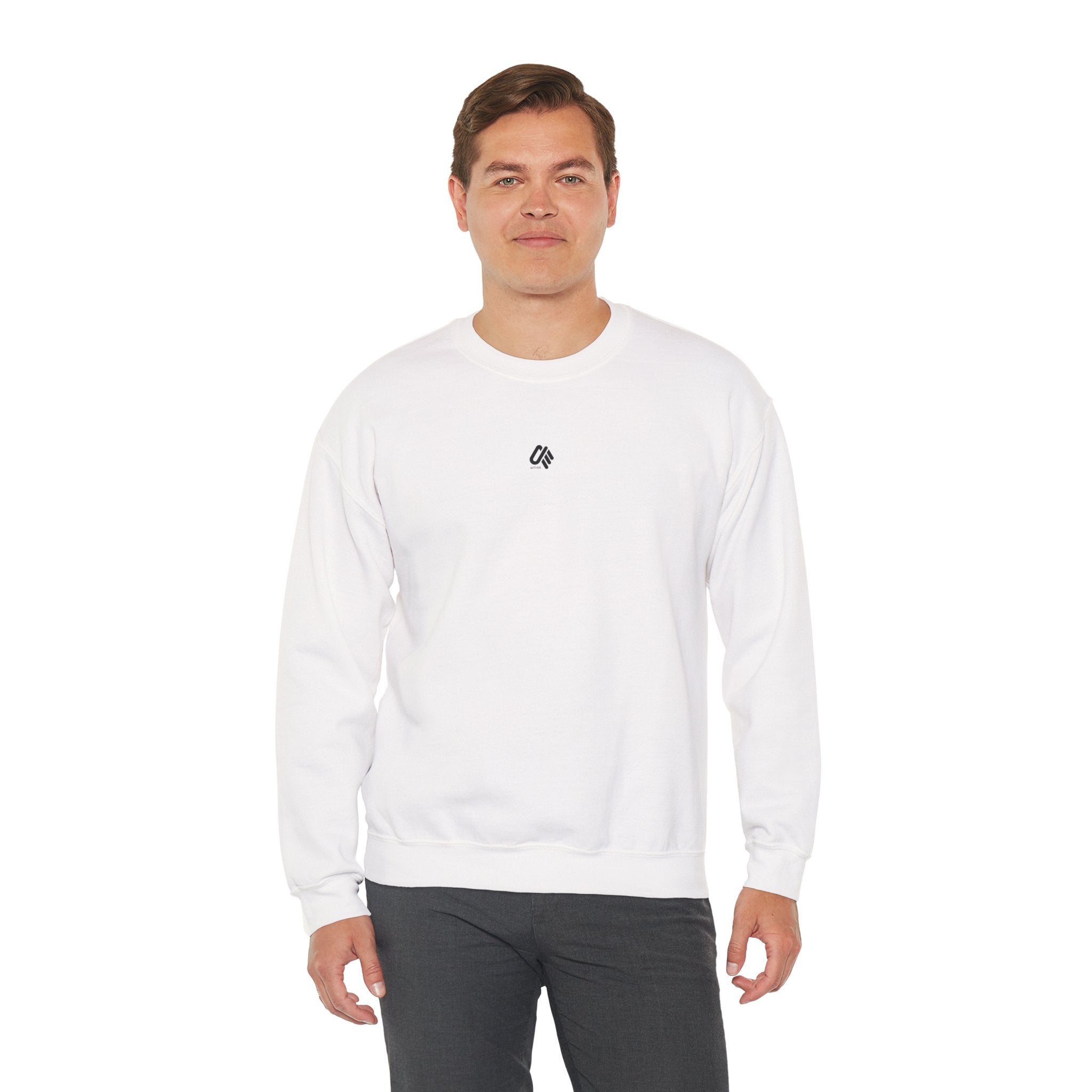 Eco-Friendly Crewneck Sweatshirt with Earthy Design