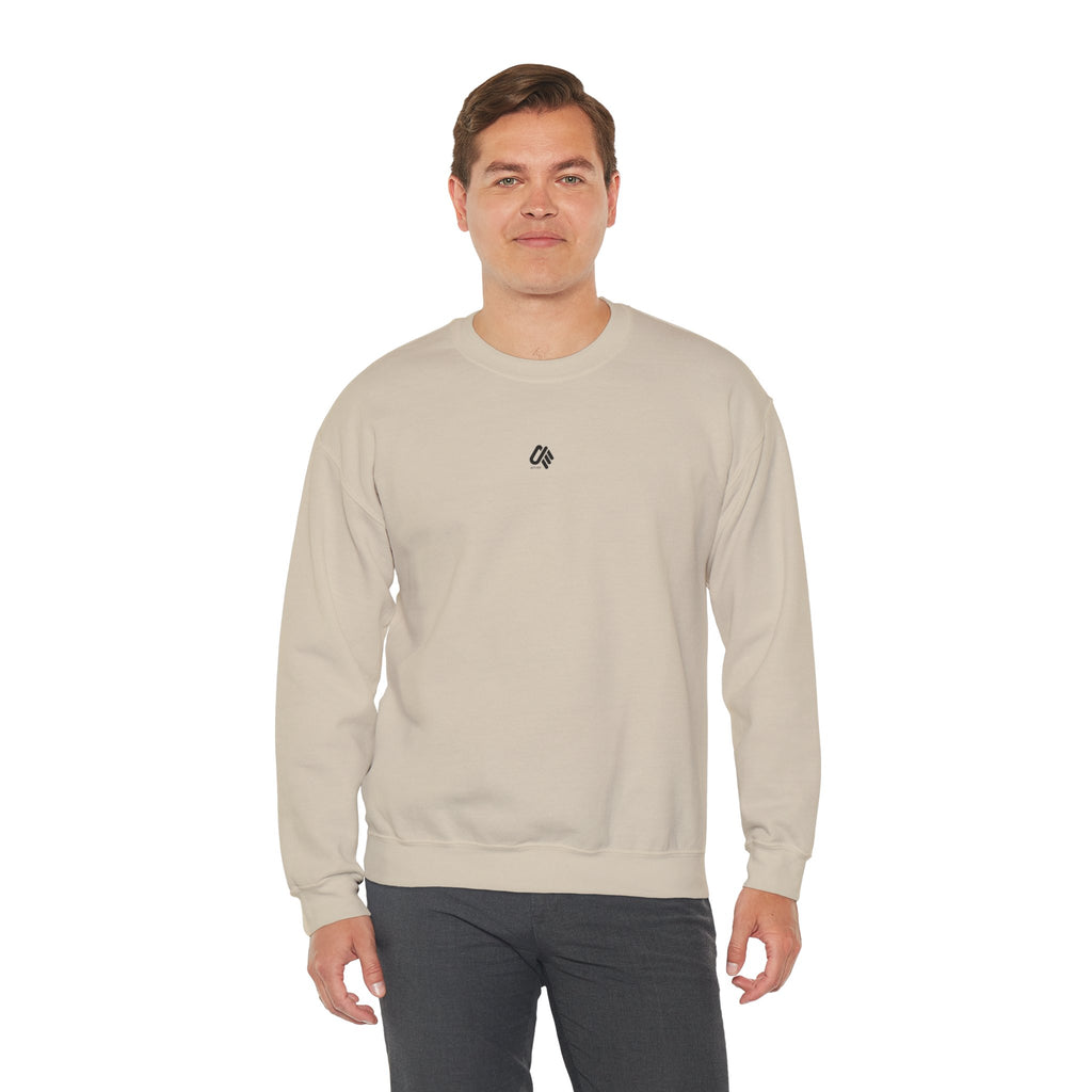 Eco-Friendly Crewneck Sweatshirt with Earthy Design