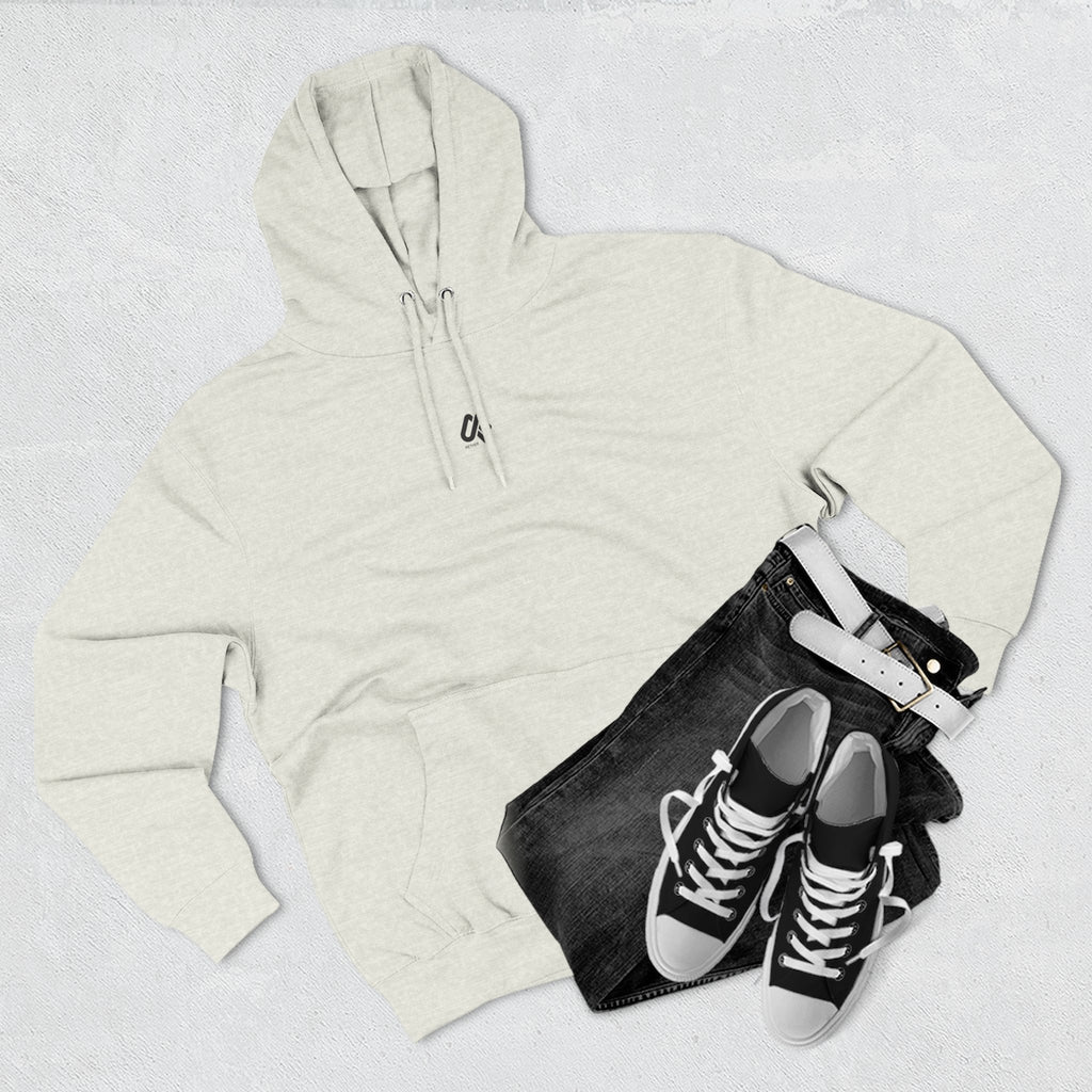 Cozy Three-Panel Fleece Hoodie for All Seasons
