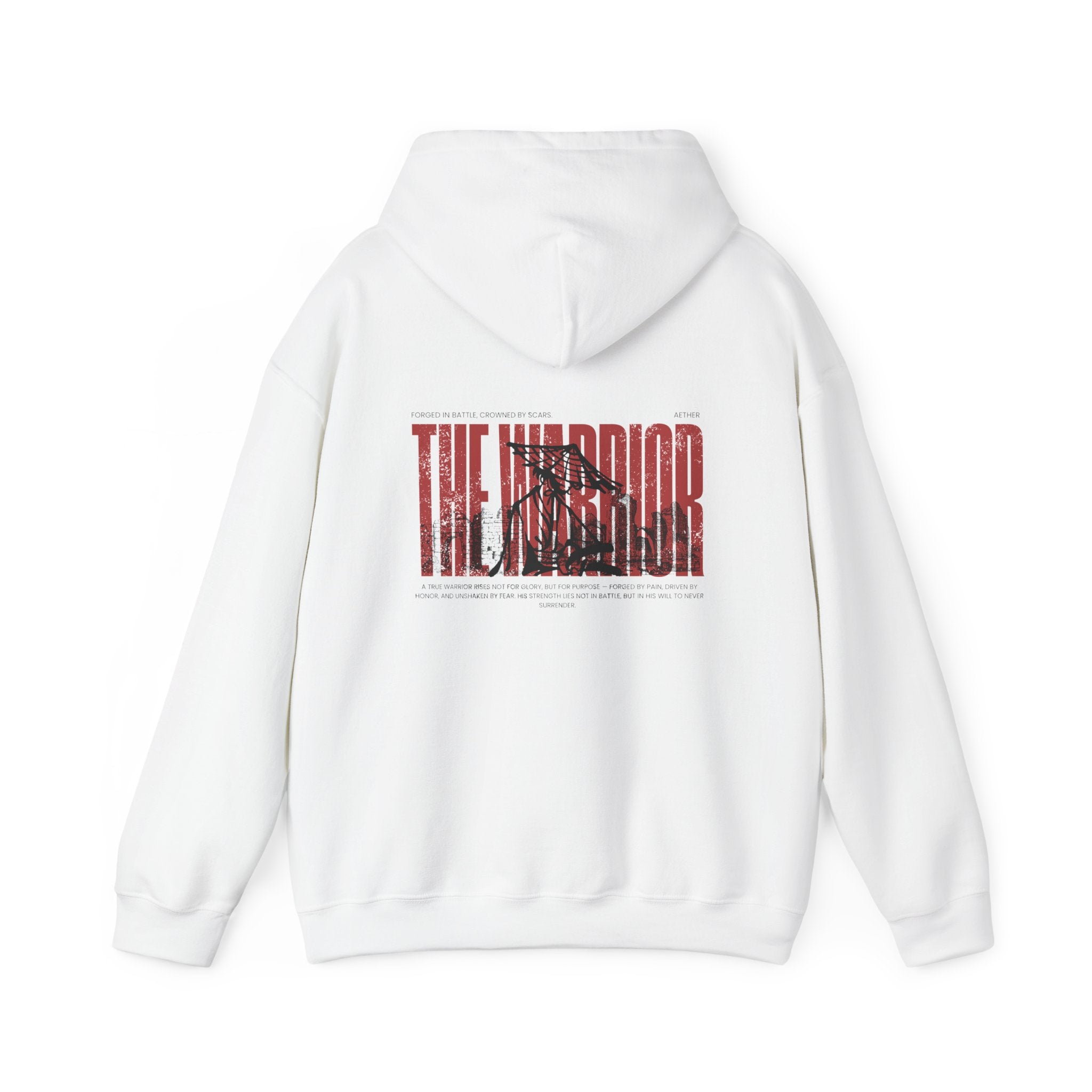 The Warrior Unisex Hoodie - Cozy Heavy Blend Sweatshirt