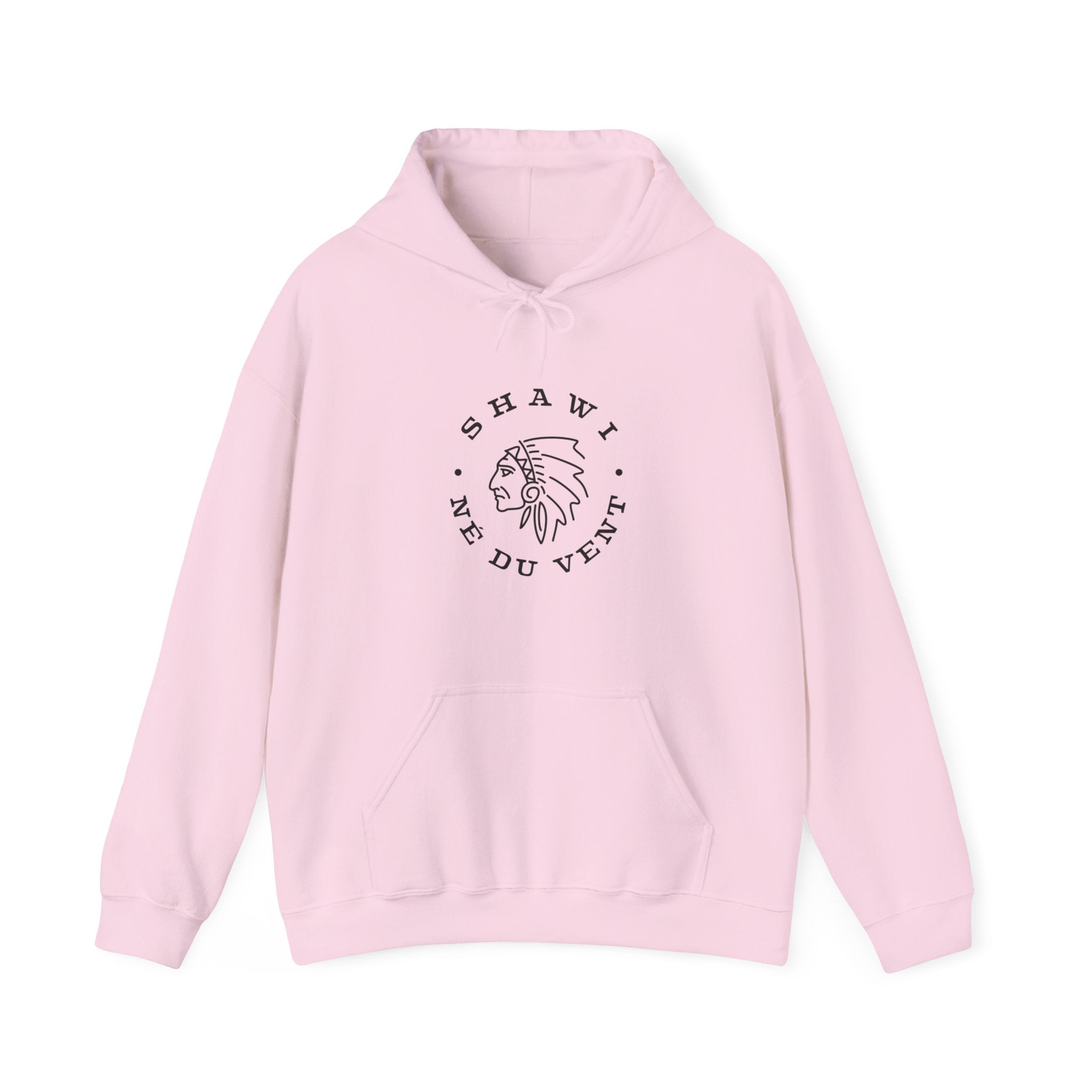 Shawi né du vent Unisex Heavy Blend™ Hooded Sweatshirt - Cozy & Stylish