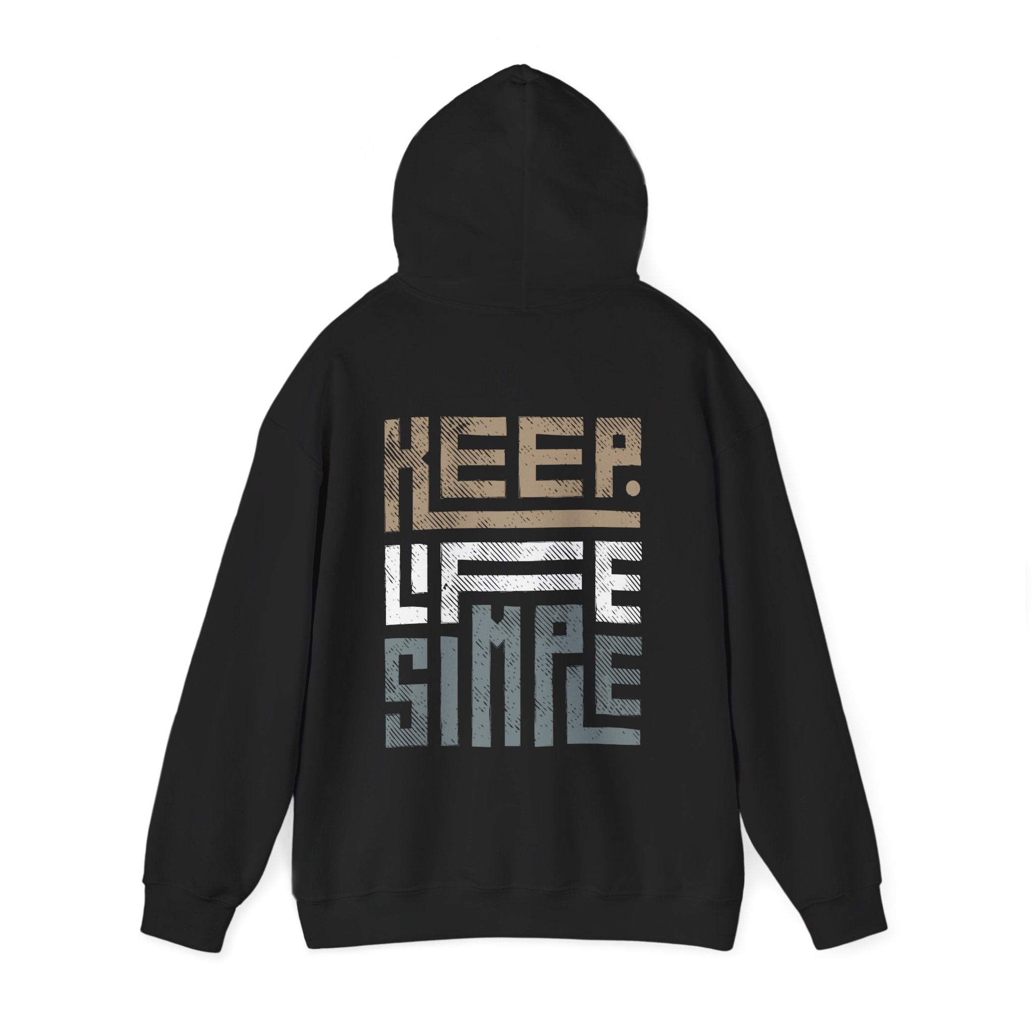 Keep It Simple Unisex Hoodie - Cozy Fashion for Minimalists