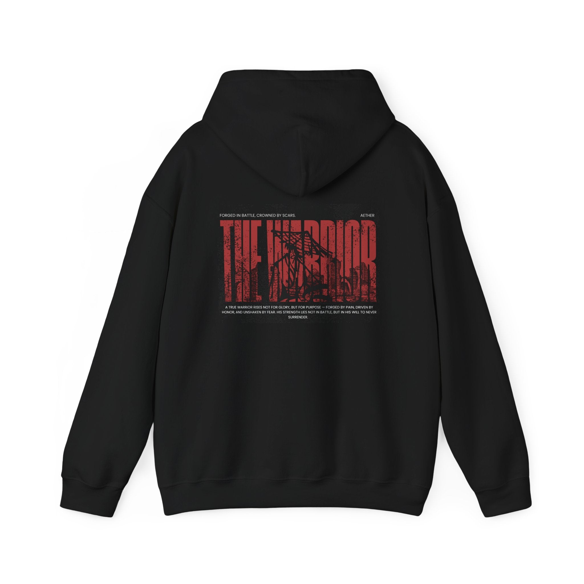 The Warrior Unisex Hoodie - Cozy Heavy Blend Sweatshirt
