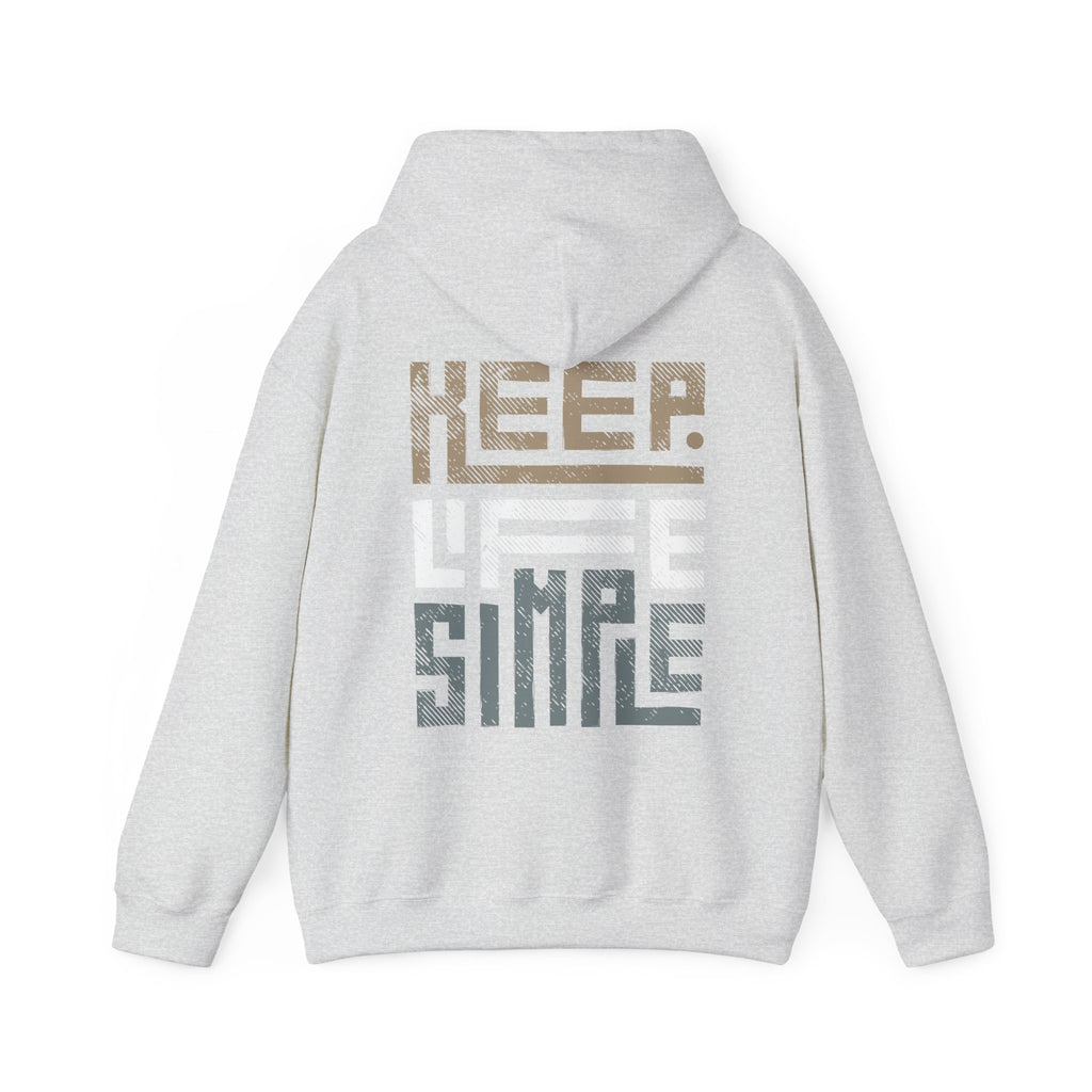 Keep It Simple Unisex Hoodie - Cozy Fashion for Minimalists