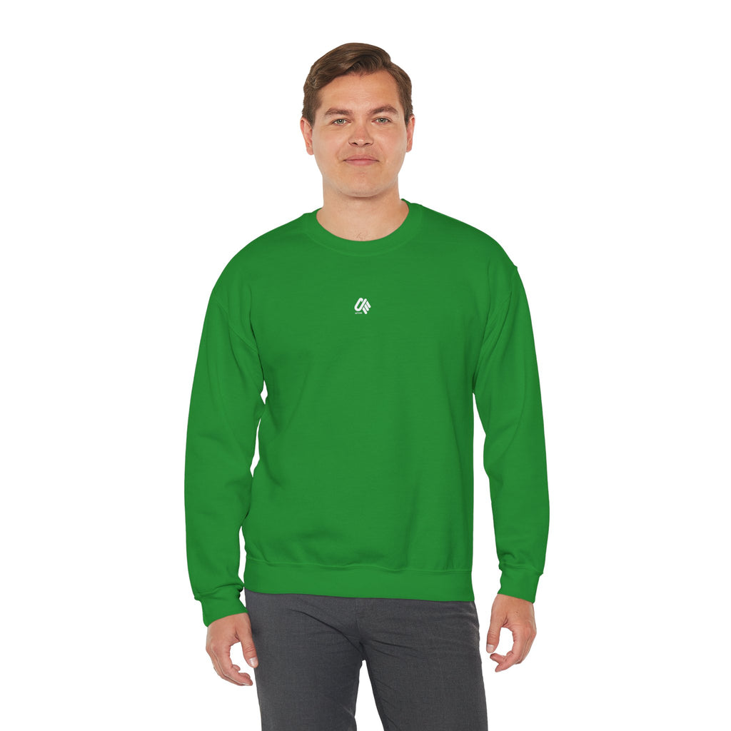 Eco-Friendly Crewneck Sweatshirt with Earthy Design
